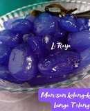 Manisan Kolang-Kaling bunga telang