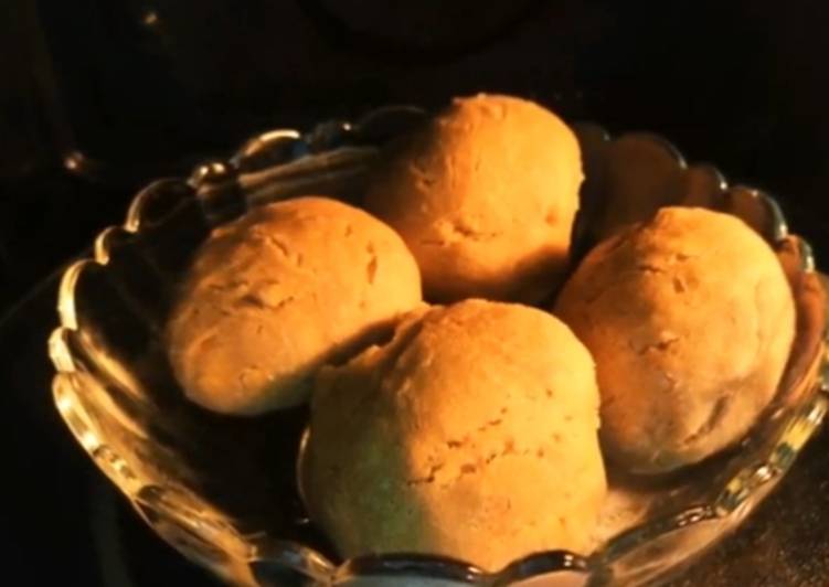 Steamed wheat pav without oven and without yeast