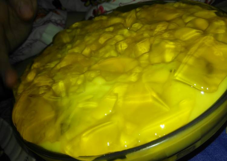 Step-by-Step Guide to Prepare Favorite Mango fruit Trifle