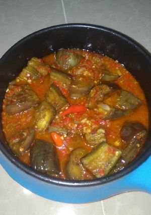 Foto resep Terong masak pedas ala Nita