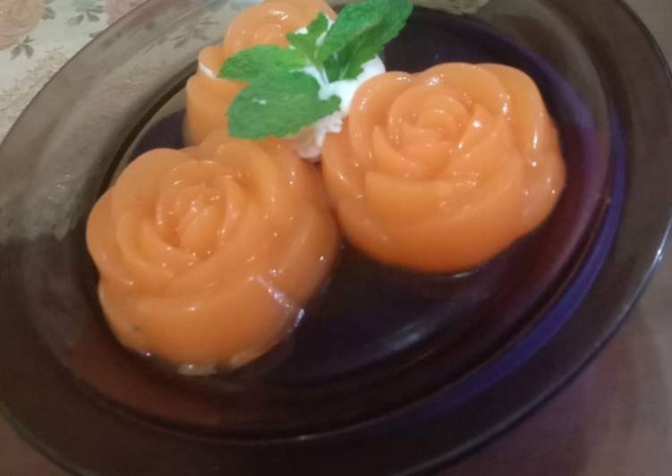 12 Resep: Pudding mangga jeruk yang Enak Banget!