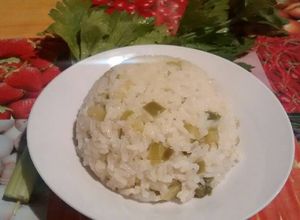 Una foto de Arroz Pilaf