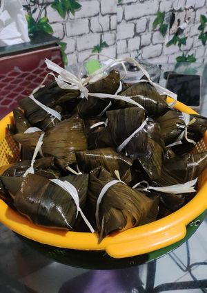 Foto resep Bacang asin,isi cincangan daging dan ebi