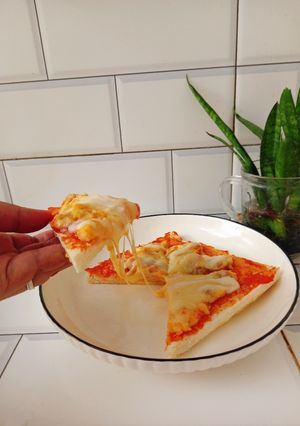Foto resep Pizza Roti Tawar