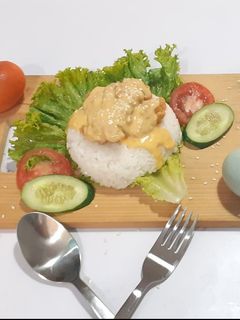Foto resep Ayam Saus Telur Asin