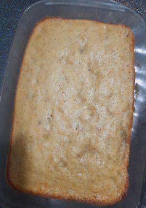 عکسی از دستور کیک موز گردو