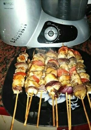 صورة لوصفة شيش طاووق