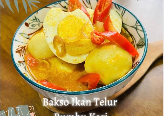 Resep 35 Bakso Ikan Telur Bumbu Kari Oleh Juliana Tendeas Cookpad