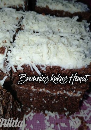 Foto resep Brownies Kukus 1 telur tanpa mixer