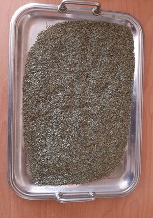عکسی از دستور نعنا خشک