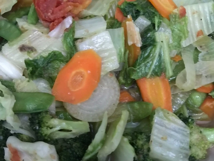 Recipe Capcay sederhana the So Delicious Tasty