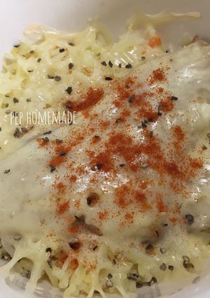 Foto resep Nasi Panggang Keju dengan Ikan