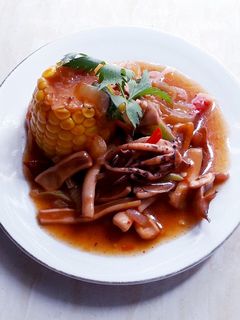 Foto resep Cumi Saos Padang