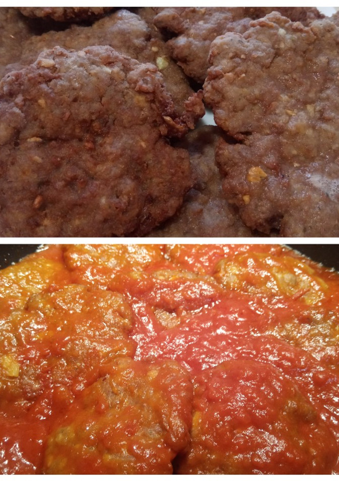 Una foto de Filetes rusos con o sin salsa de tomate 2x1