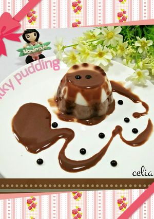 Foto resep Dancing silky pudding