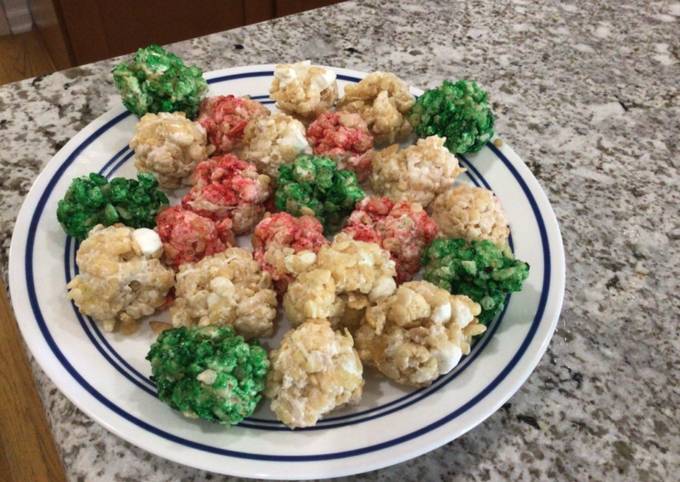 Christmas Rice Krispie Treats