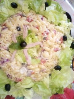 صورة لوصفة سلطة معكرونه 🥗😉