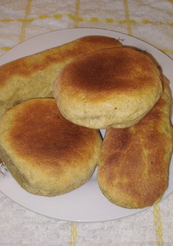 Una foto de Pan Amasado sin HornoPan Sin Gluten en Sartén
