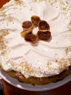 Mascarpónés fordított fügetorta, gluténmentesen! recept fotója