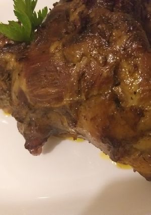 Une photo de Mechoui d'agneau