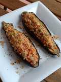 Berenjenas rellenas de quinoa
