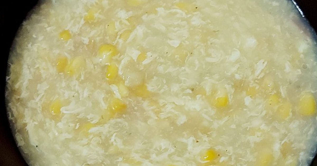Sup Krim Kepiting dan Jagung