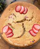 Bánh bông lan phô-mai chuối dâu