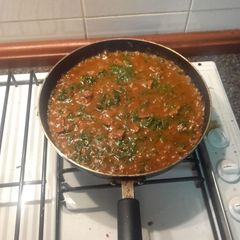 A picture of Spinach nyama,.