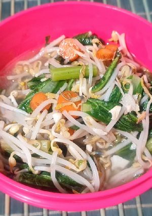 Foto resep Tumis Sawi Hijau dan Toge