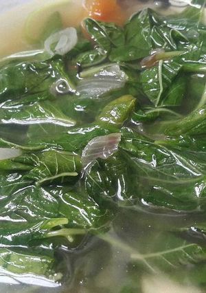 Foto resep Sayur bayam