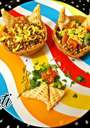 A picture of Katori Chaat.