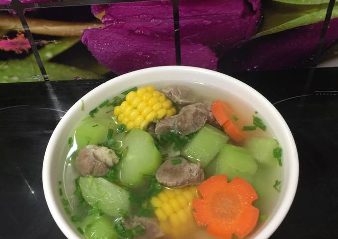 Cách Làm Món Canh su su hầm thịt của hà bự - Cookpad