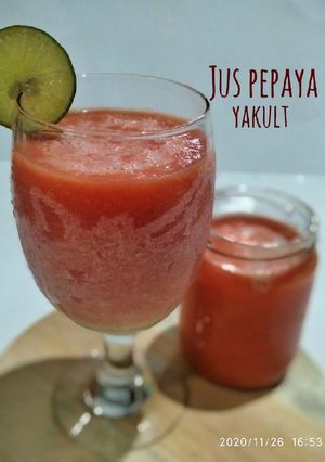 Foto resep *Jus pepaya yakult*
