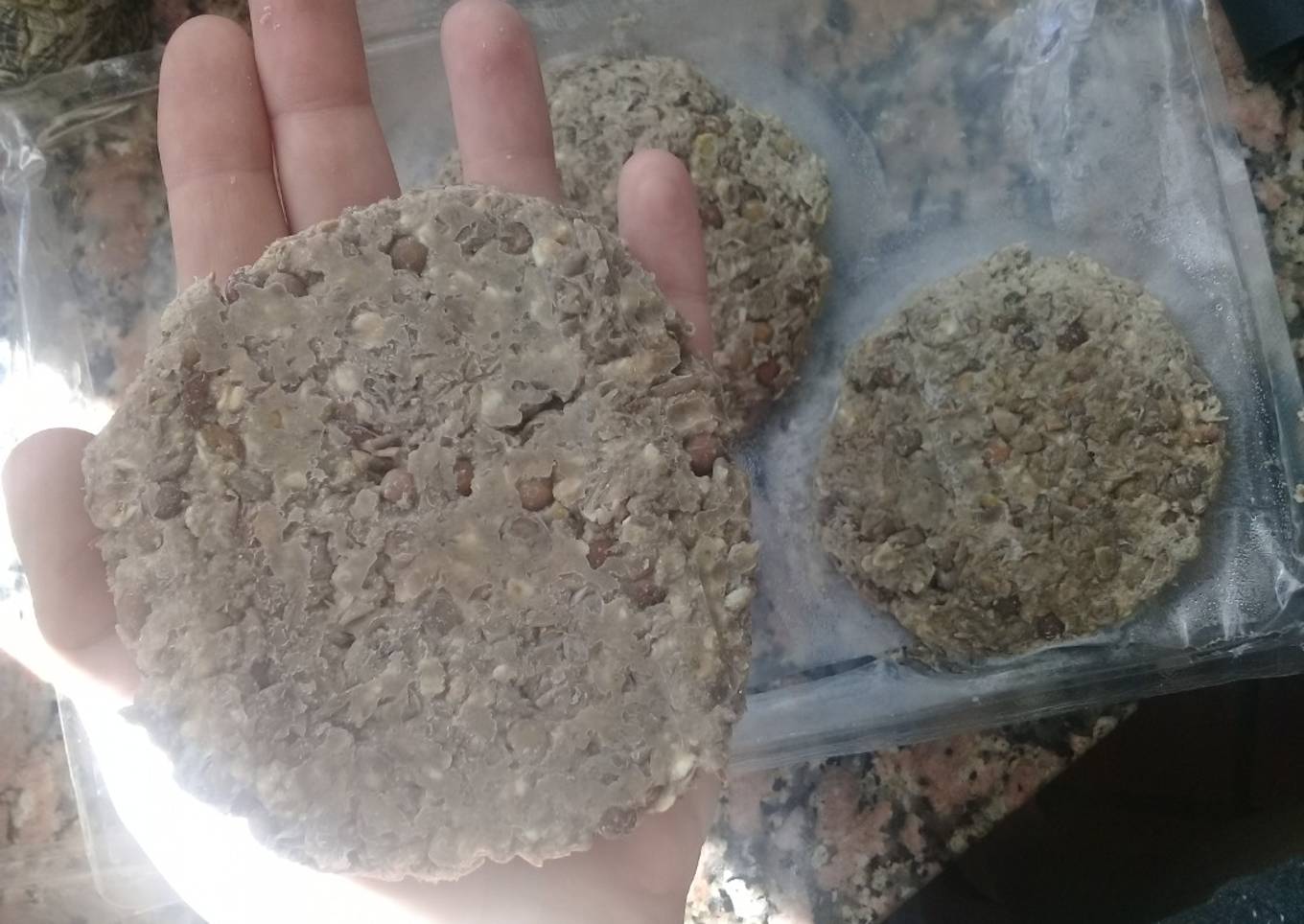 Hamburguesas de lenteja