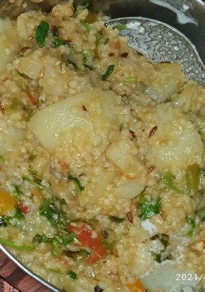 सामक के चावल की खिचड़ी(samak ke chawal ki khichdi recipe in hindi) रेसिपी मुख्य फोटो