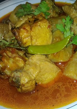 A picture of Funnel Chicken turnip.