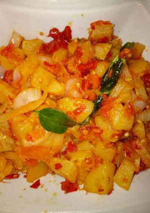 Foto resep Balado kentang simpel yummyy