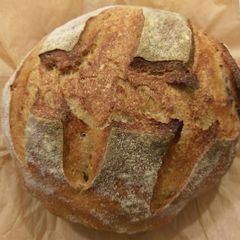 A picture of Basic sourdough bread.