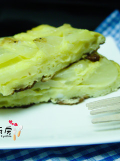 西班牙馬鈴薯蛋餅 的食譜成品照片