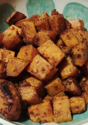 Una foto de Boniato al horno🍠🤤