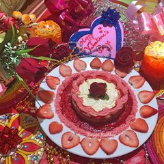 A picture of STRAWBERRY CHEESECAKE (Baked).