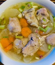 canh củ cải trắng