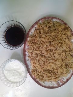 صورة لوصفة رز وماش😋