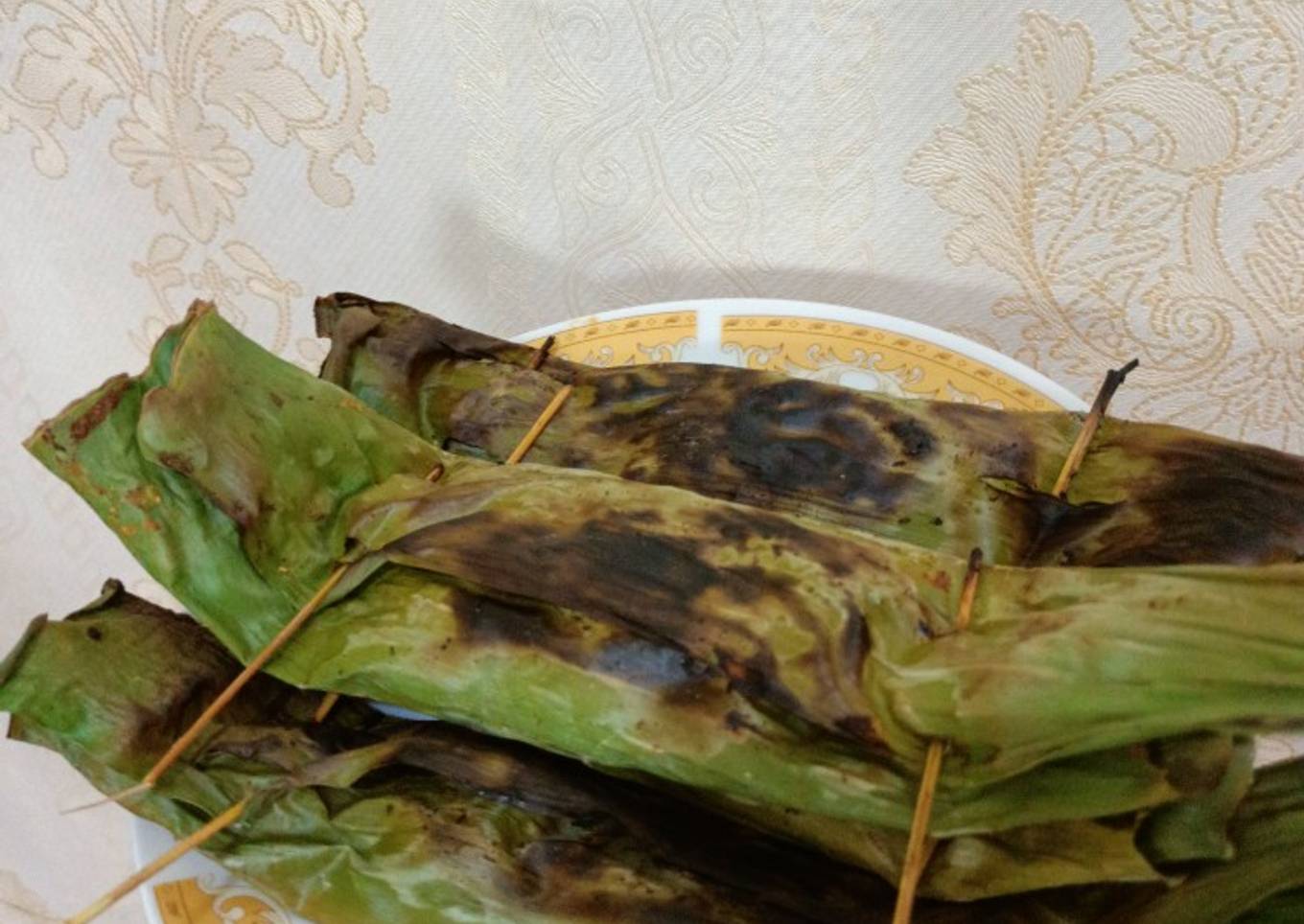 Ikan pepes masak aceh