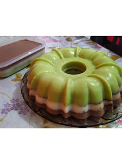 Foto resep Puding alpukat oreo coklat