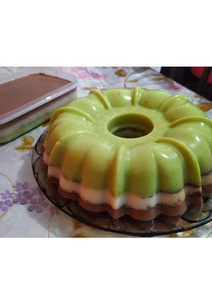Foto resep Puding alpukat oreo coklat