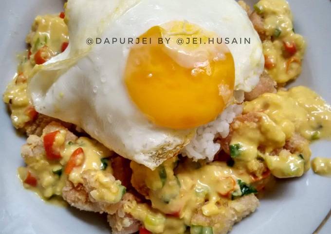 Resep Chicken Salted Egg Oleh @jessicahanida - Cookpad