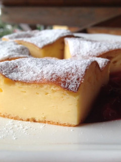 Narancsos-túrós süti recept fotója