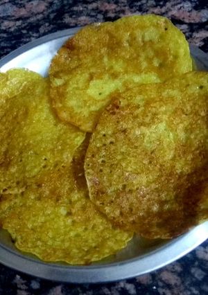 A picture of Lauki suji cheela.