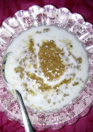 Foto resep Bubur randang kuah santan